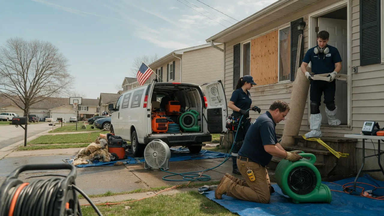 Water Damage Restoration in Black River Falls, WI near me